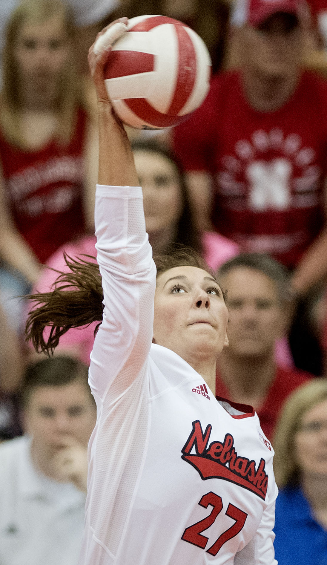 Nebraska Volleyball Spring Match, 4.20